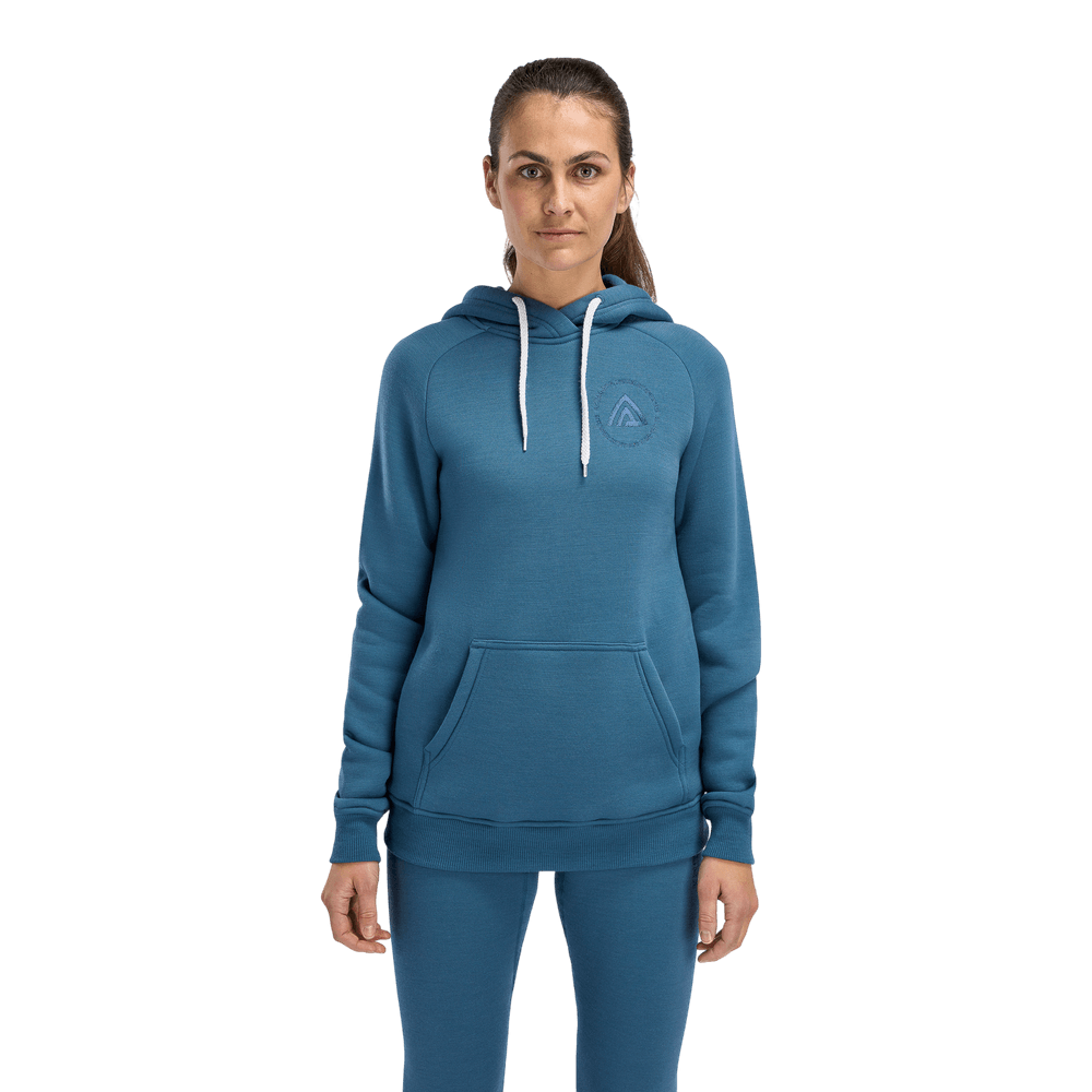 FleeceWool Hoodie W's Blue Fusion, view: 1