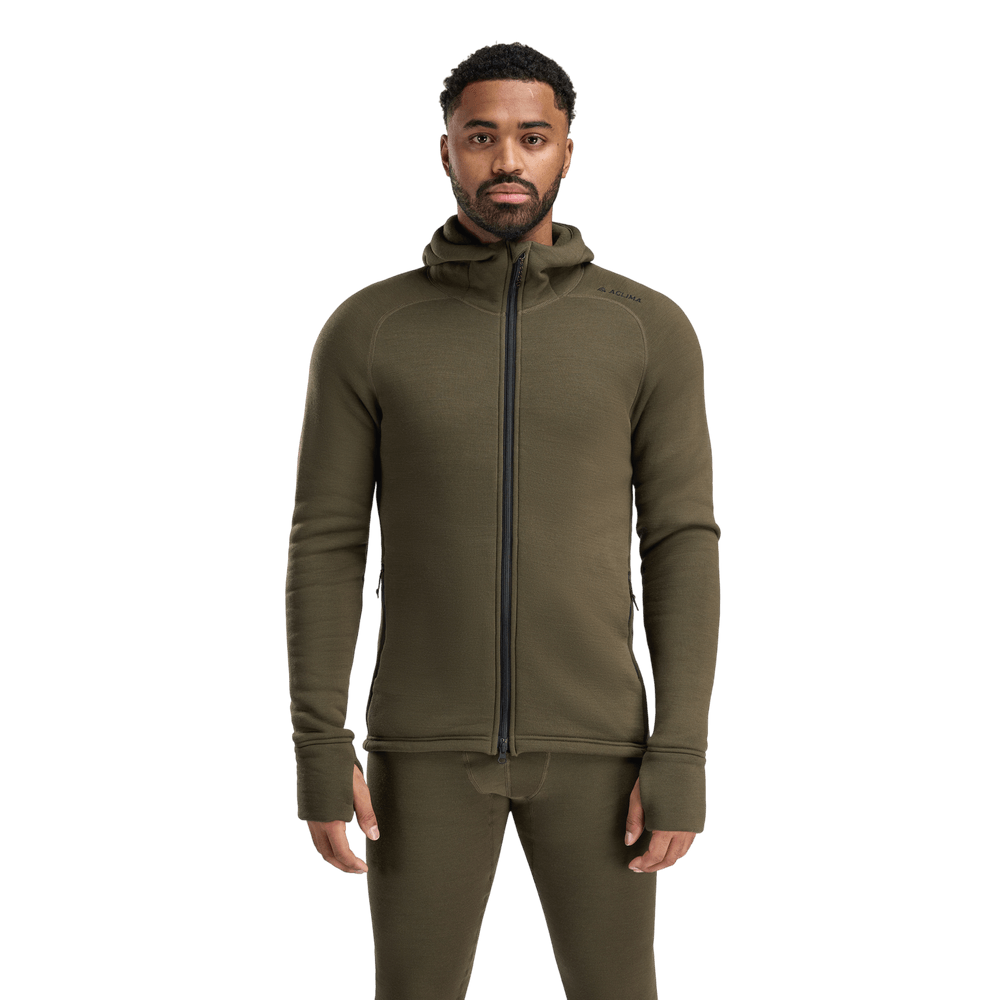 FleeceWool Hooded Jacket M's Tarmac, view: 1
