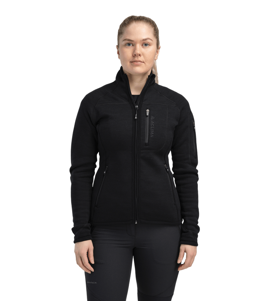 FleeceWool V2 Jacket W's Jet Black, view: 1
